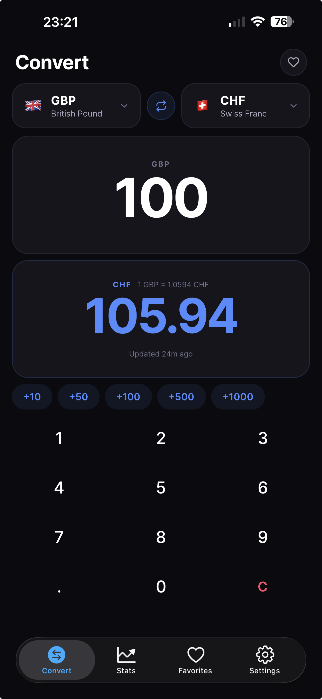 Convert screen